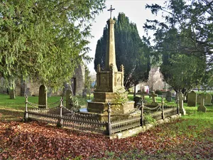 Churchyard Cross, In The Churchyard, 15M South Of The South Porch Of The Church Of Saint Mary