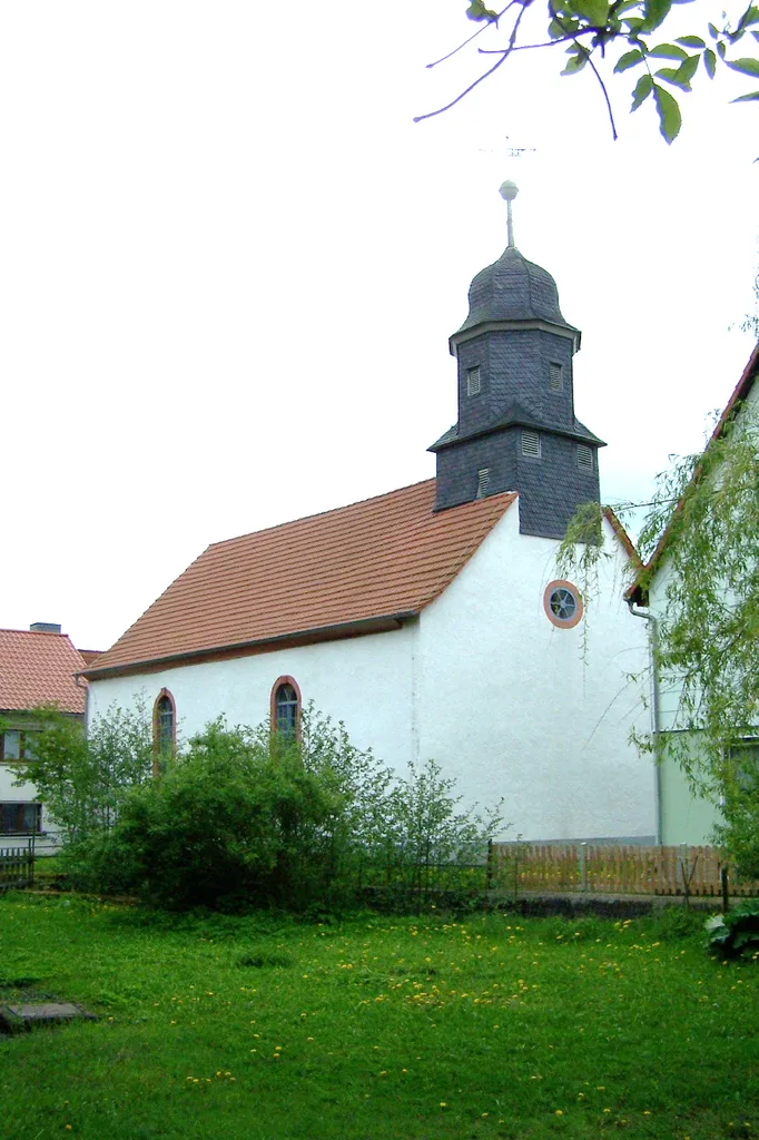 The church in Brunnhartshausen.