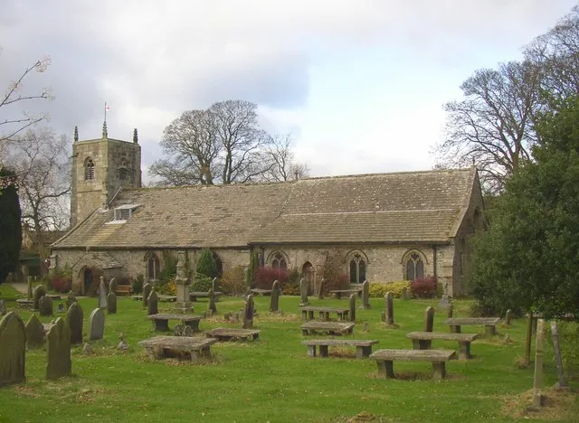 St Mary's Church, Long Preston A medieval church, with 14C details. The chancel was rebuilt in 1868.