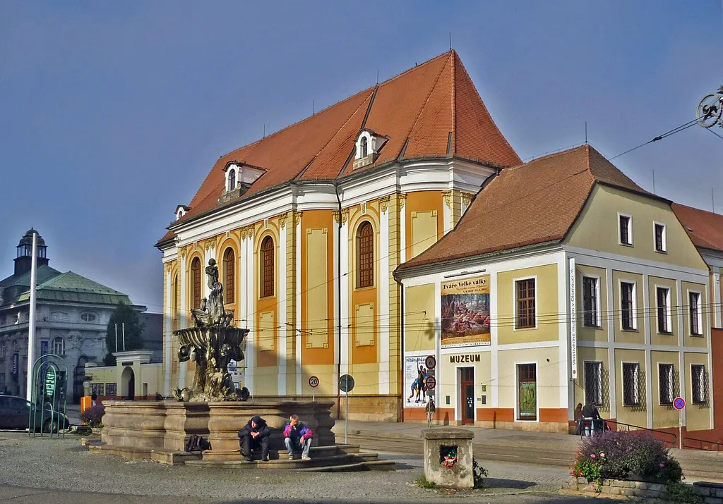 Clarakirche in Olmütz (Olomouc) in Mähren