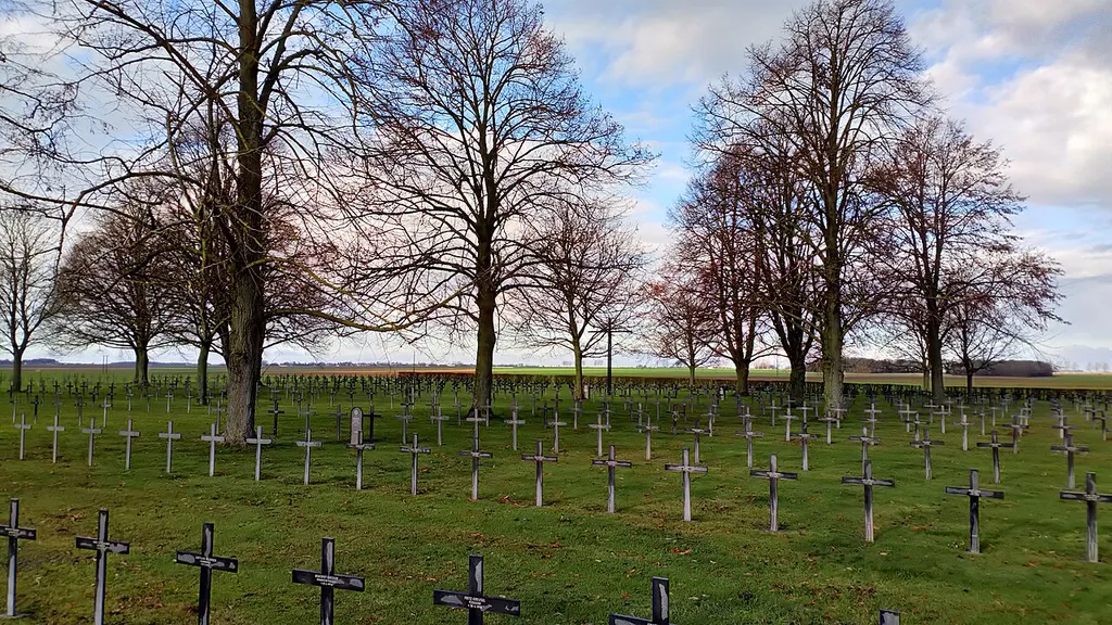 Andechy German military cemetery