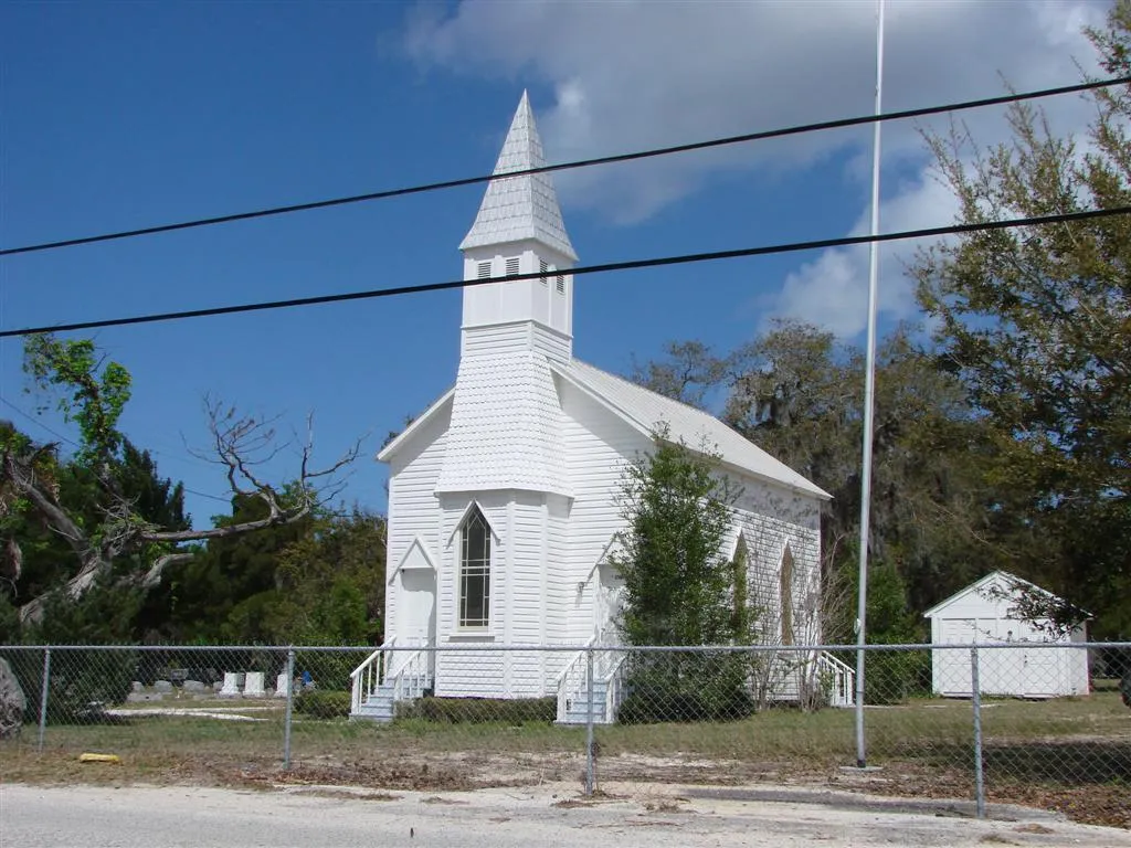 La Grange Church near Titusville, Florida. March 24, 2007.