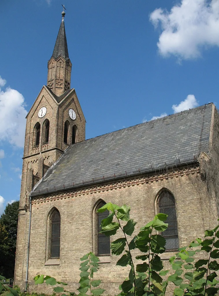 Church in Wandlitz-Lanke in Brandenburg, Germany
