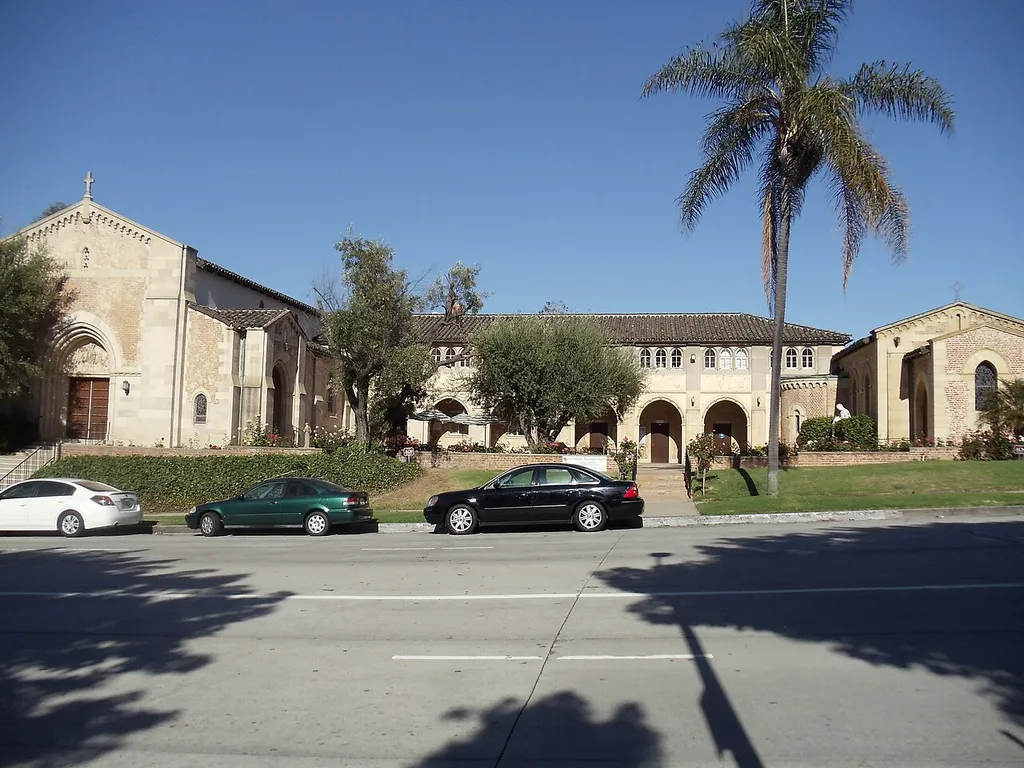 St. Alban's Episcopal Church on Hilgard Avenue, Westwood, Los Angeles