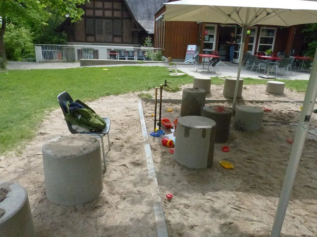 Brunnen Schindlerpark Spielplatz