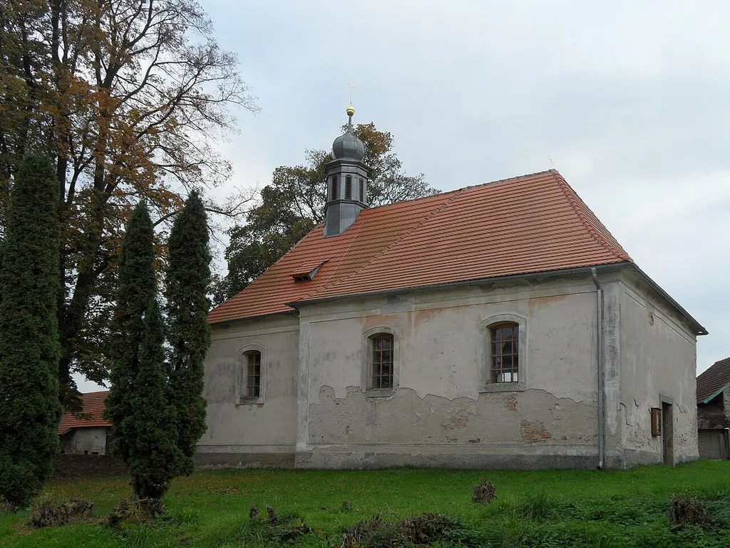 Svatý_Jan_t._Krsovice A. Church of Saint John the Baptist, Kutná Hora District, the Czech Republic.