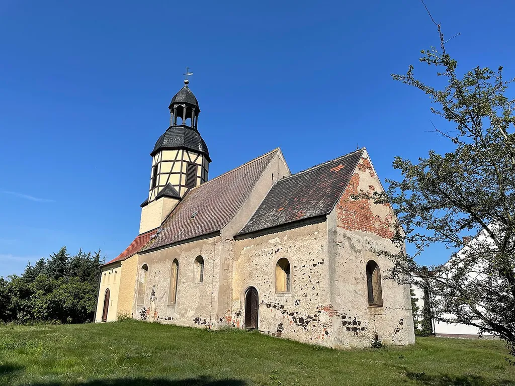 Dorfkirche Fermerswalde der Stadt Herzberg (Elster) in Brandenburg