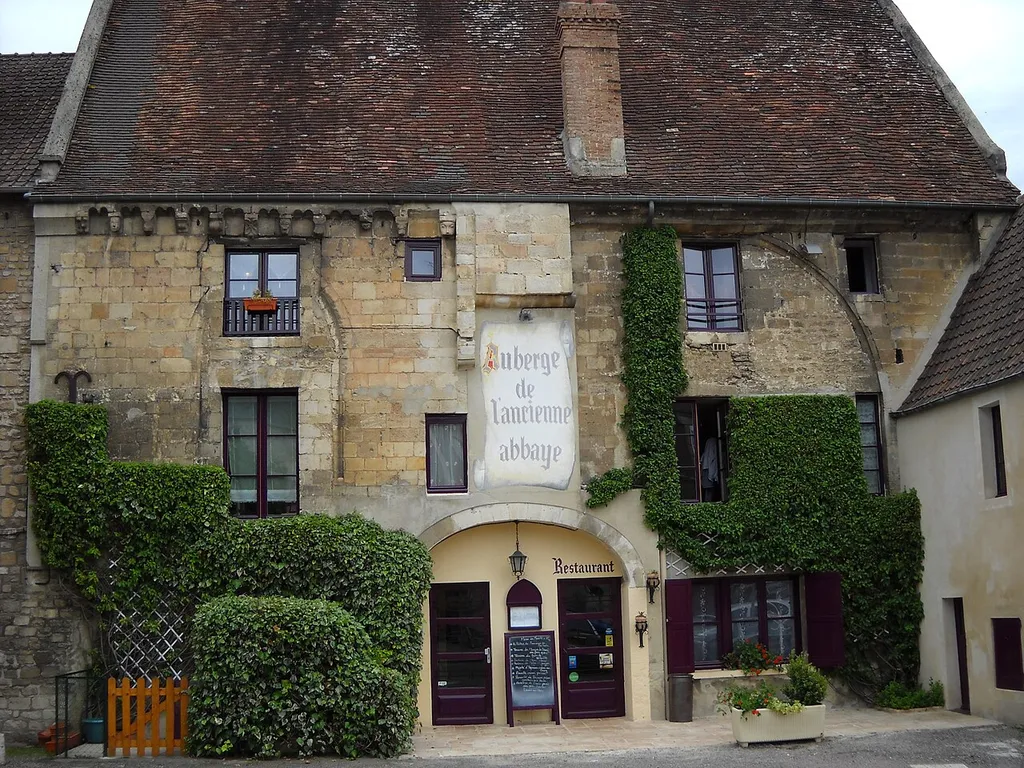 Former abbey, now a restaurant, in Argentan, Orne, France.