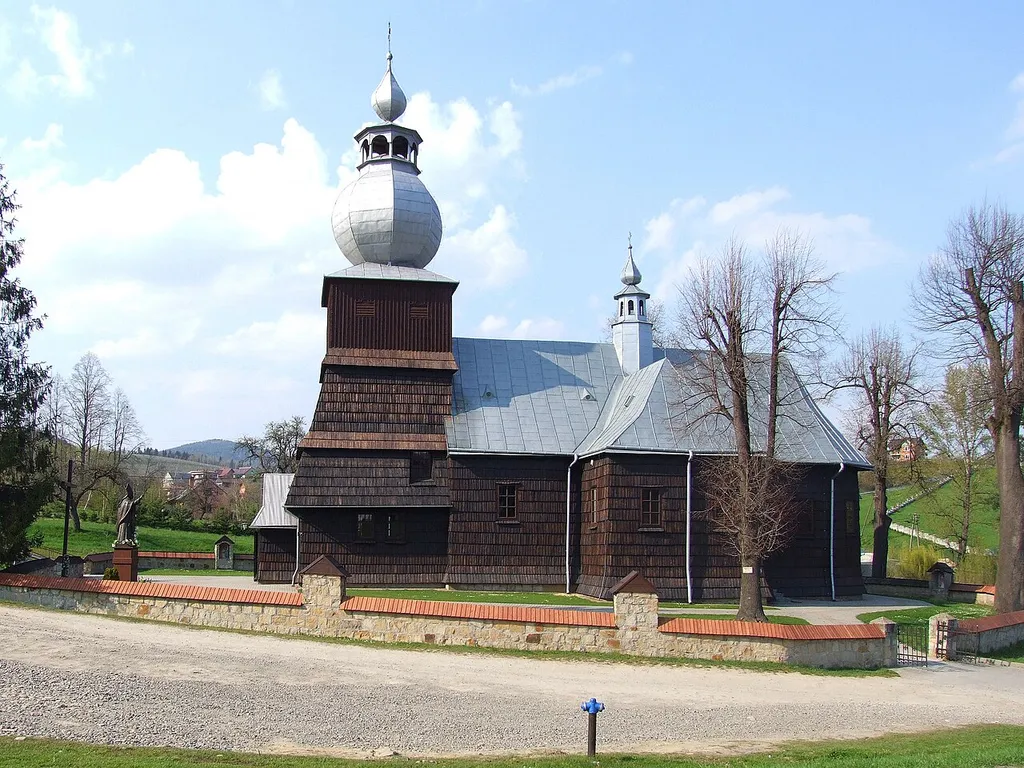 Kościół w Czarnym Potoku (gmina Łącko)
