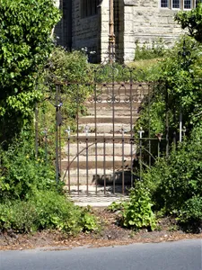Gate And Piers Approximately 15 Metres South West Of West End Of Church Of The Holy Apostles