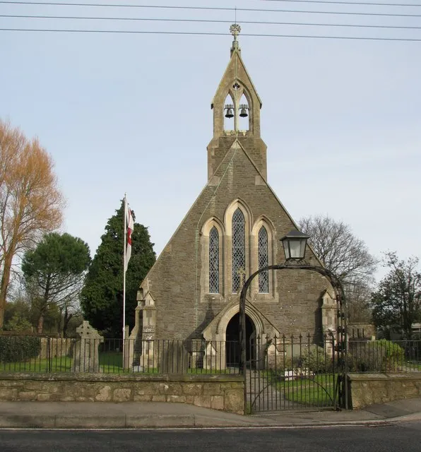 St Peter's parish church, Pilning, Gloucestershire, seen from the southwest