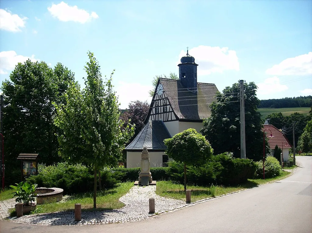 Church of the village of Gleina (Bad Köstritz, Greiz district, Thuringia)