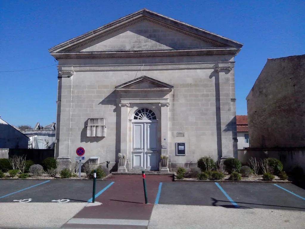 Le temple protestant de Breuillet