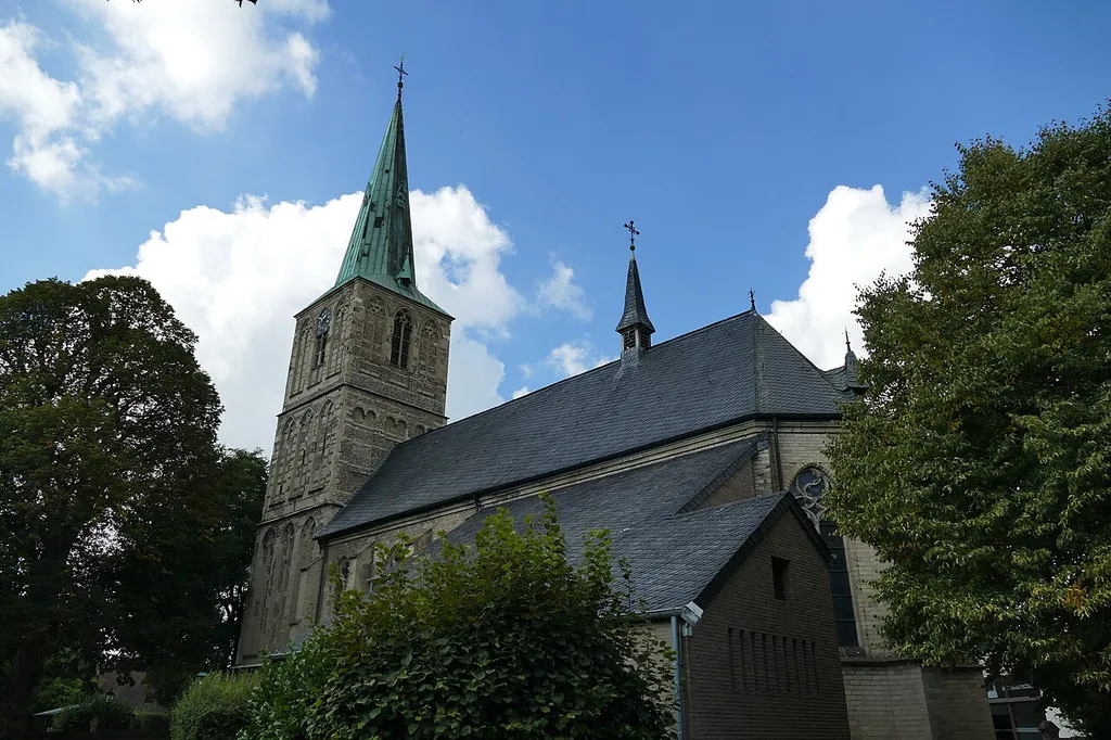 This is a photograph of an architectural monument.It is on the list of cultural monuments of Alpen (Niederrhein), no. 05.