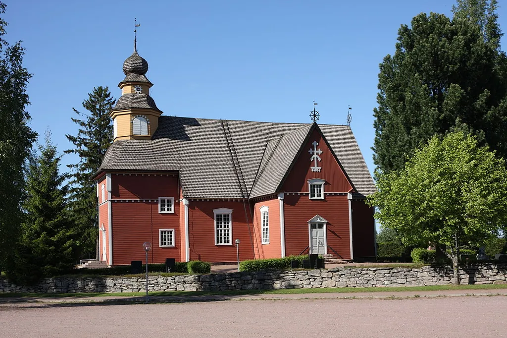 The church of Säkylä, Finland.