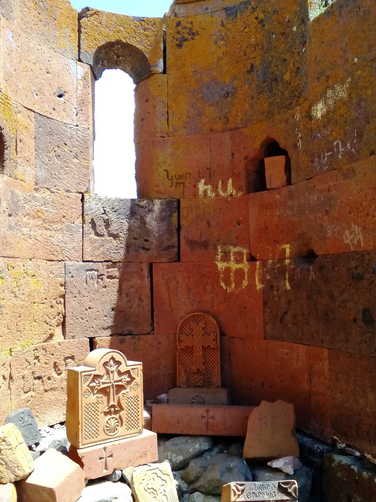 This is a photo of a monument in Armenia identified by the ID