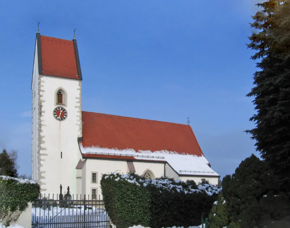 Pasching, gothic church, built ca. 1500