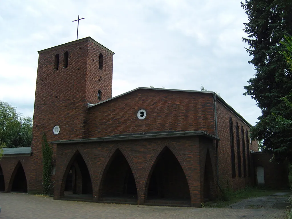 Heilandskirche in Hörlitz; Baudenkmal im Landkreis Oberspreewald-Lausitz