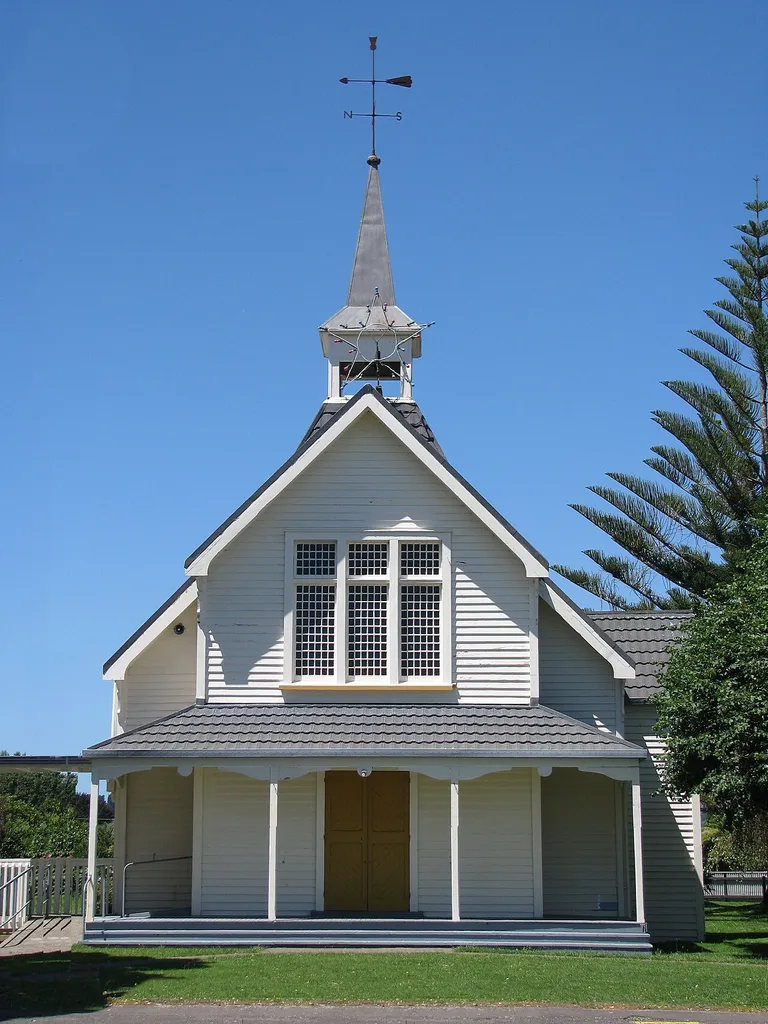 St John’s presbyterian Church Opotiki. Image granted to me by Sue Watson, Chair Parish Council.