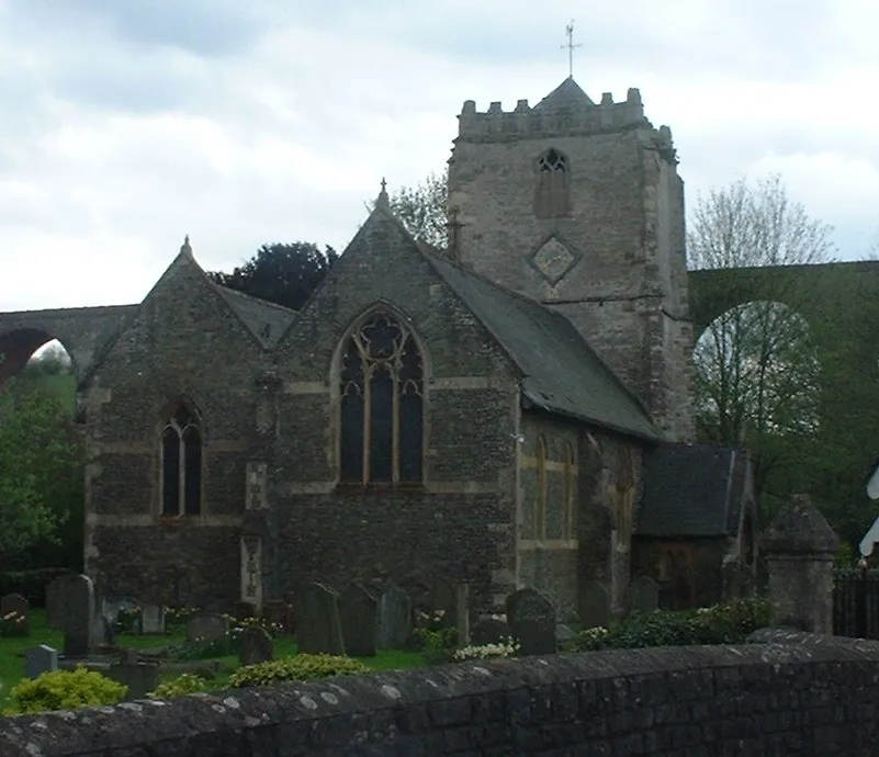 St Thomas A Beckett church at Pensford. Taken by Rod Ward 27th April 2006