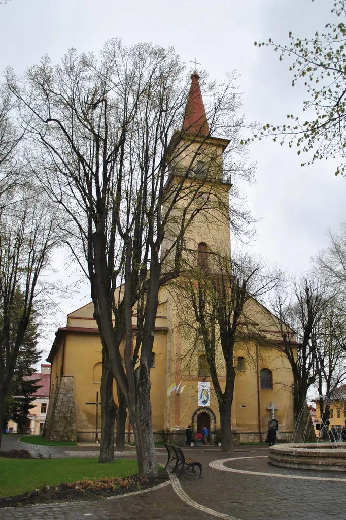 St. Nicolas church in Stará Ľubovňa, Slovakia