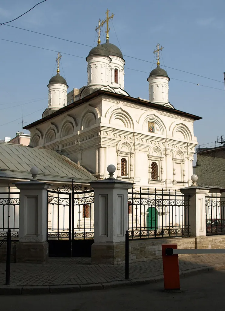 Church of Evangelist John. 1652-1665. Moscow, Bogoslovsky Lane (near Tverskoy Boulevard