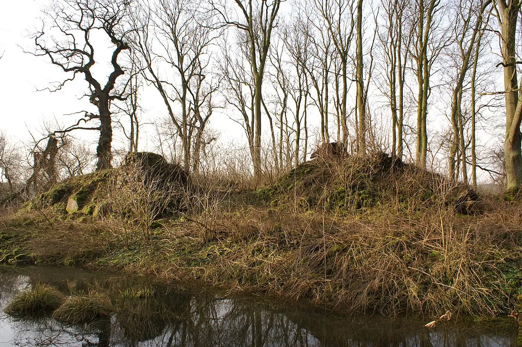 Ruine der Burg Osten - Südteil