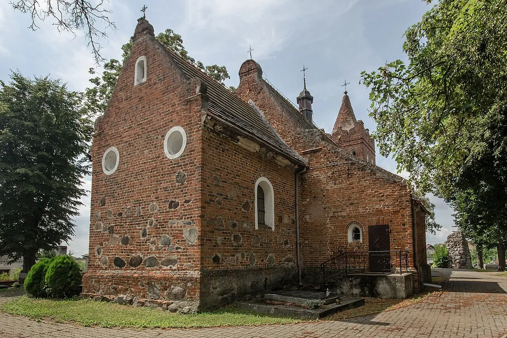 Gronowo, kościół par. p.w. św. Mikołaja, XIV, XVII/XVIII w.