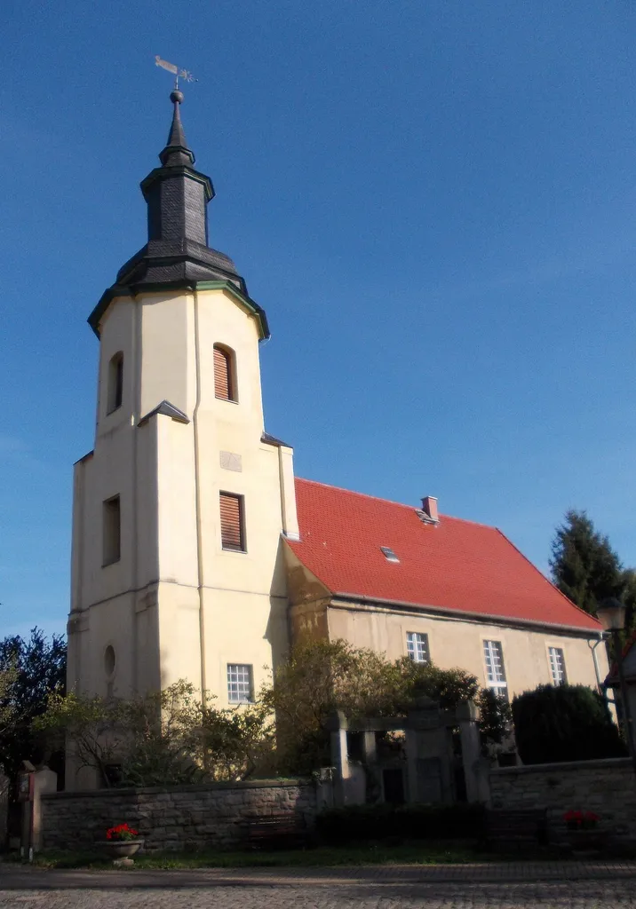 Draschwitz church (Elsteraue, district: Burgenlandkreis, Saxony-Anhalt)