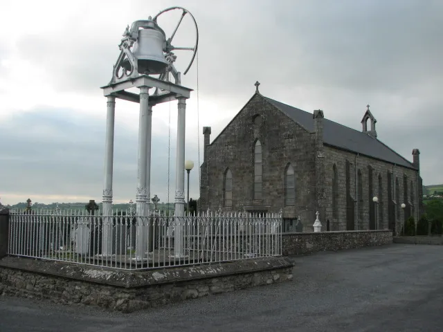 Ballymurphy Church A fine Church, with an external bell, similar to the one in Castlecomer Church.