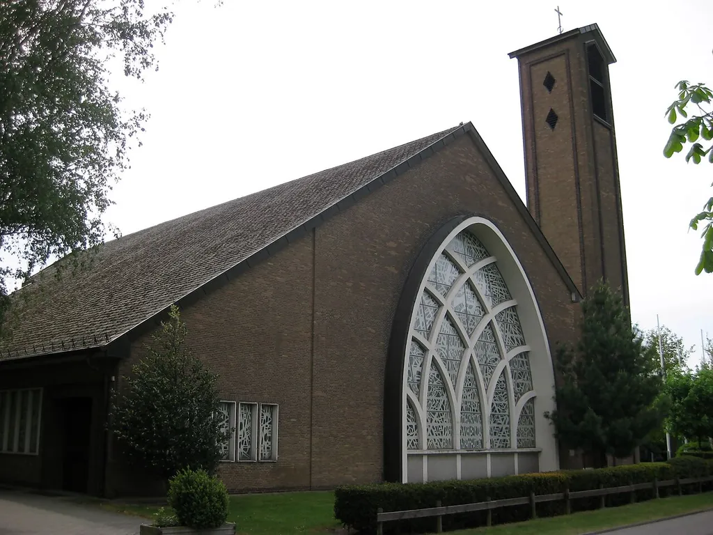 catholic parish church Heilig Geist in Gütersloh, built in 1961