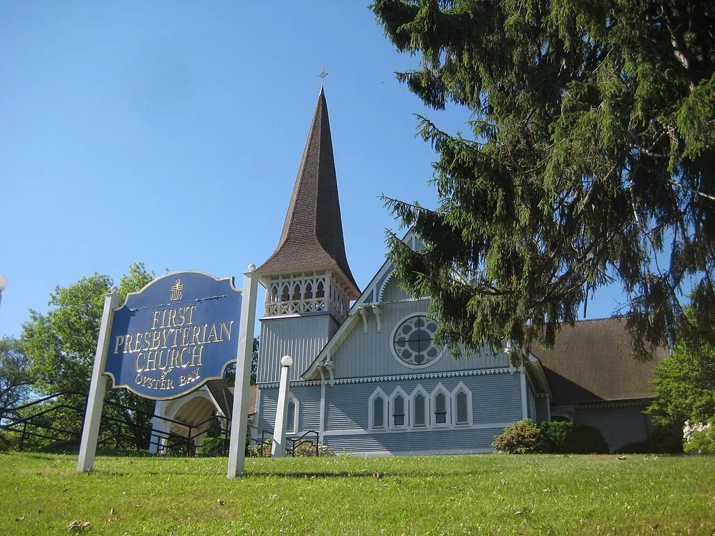 Oyster Bay Presbyterian Church. By Isaac Kremer. June 16, 2008.