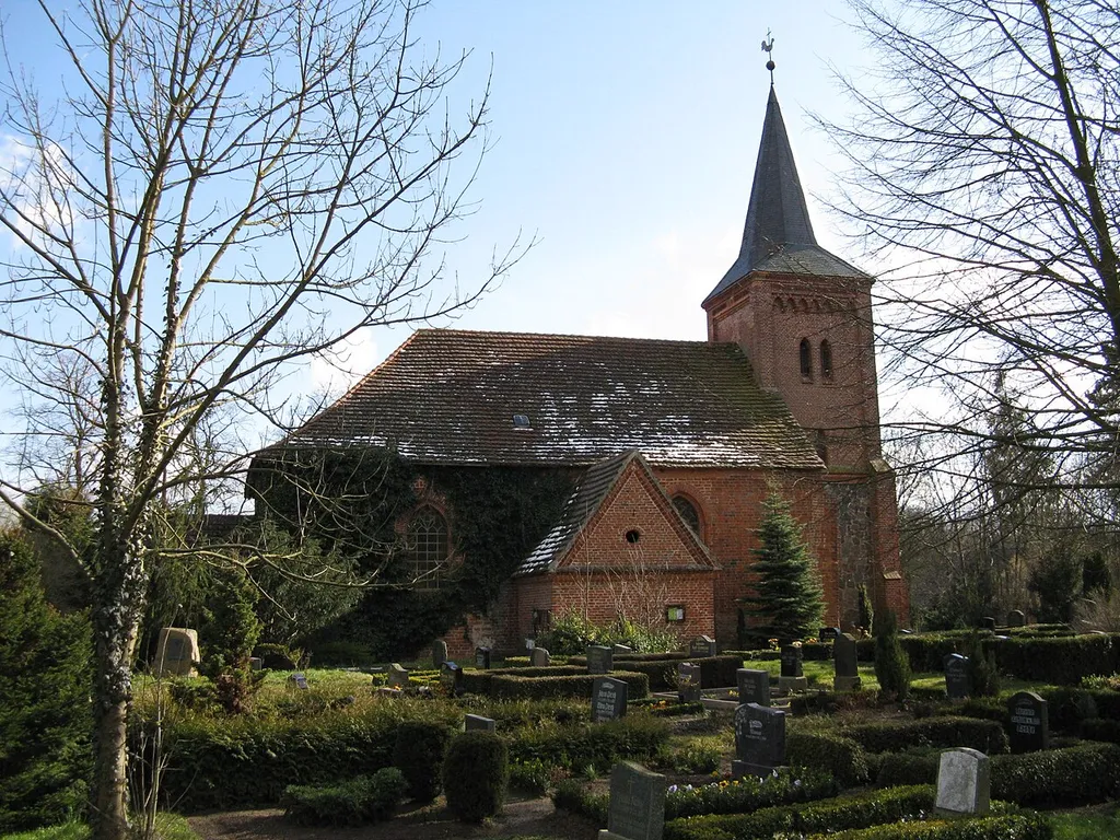 Church in Alt Schwerin, Germany