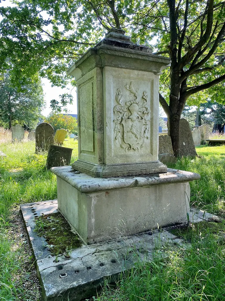 The tomb of John Jones at St Mary's Churchyard in Hendon