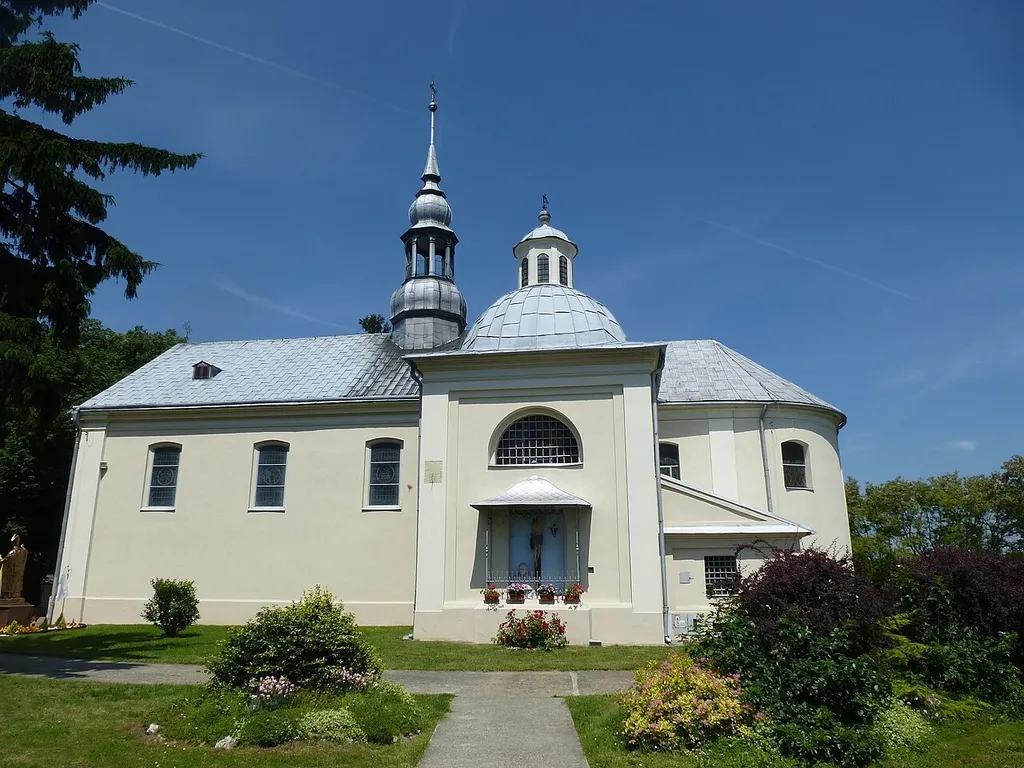 Książnice Wielkie - rzymskokatolicki kościół parafialny pw. Wniebowzięcia NMP, 1673-1680, 1864
