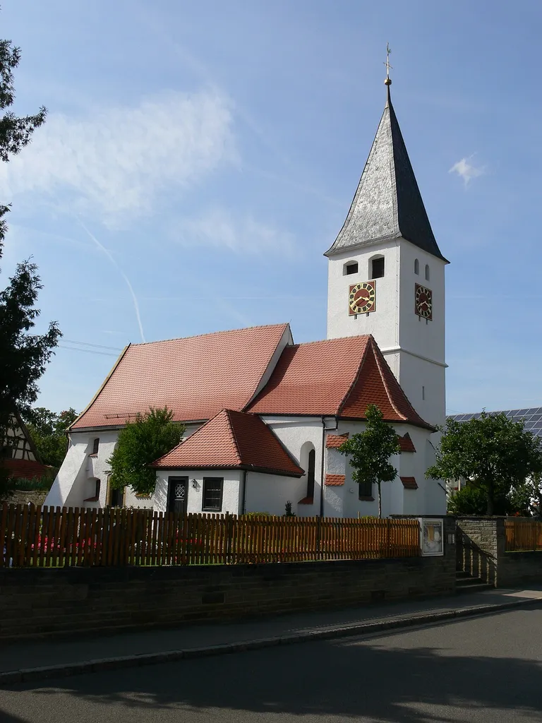 Temmenhausen, Gemeinde Dornstadt, Alb-Donau-Kreis Evangelische Nikolauskirche