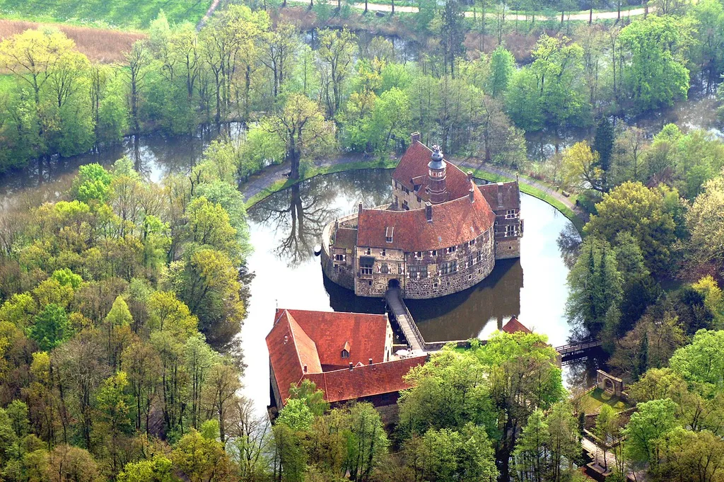 Burg Vischering in Lüdinghausen, NRW, Deutschland
