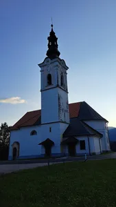 Church of the Mother of God and St. Rok, Brezje-Rožnik