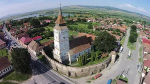 Fortified church in Rotbav