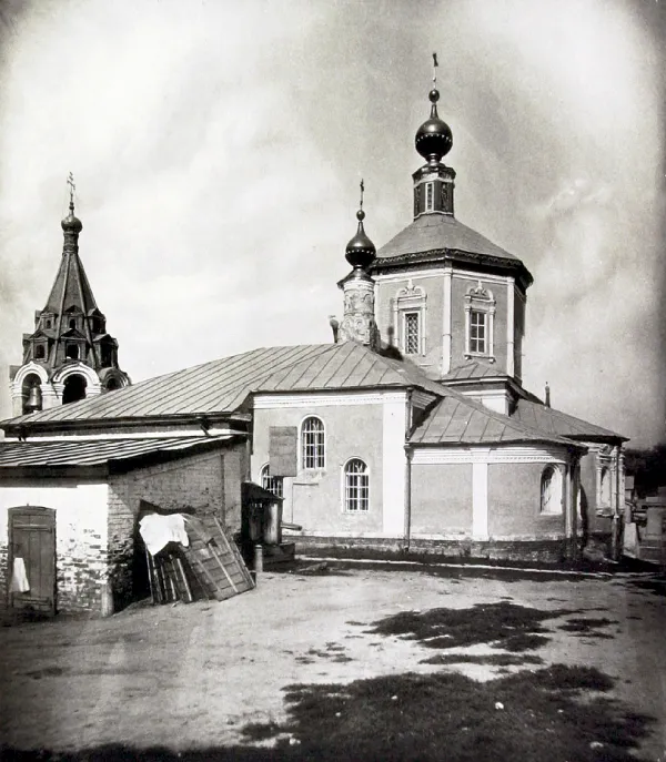 Church of St Stephan on Shvivaya Hill, Moscow.