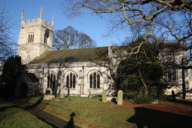 All Saints' church Thomas Parker was Rector of Bolton Percy 1411 - 1423 and replaced the earlier Saxon church at his owm expense, with much of what we see today. He died in 1423, just before its consecration in 1424.