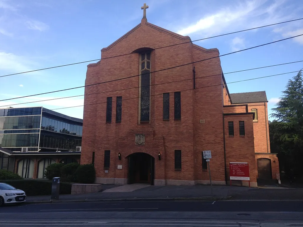 St. John’s Anglican Church, Burke Rd, Camberwell, Victoria, Australia.