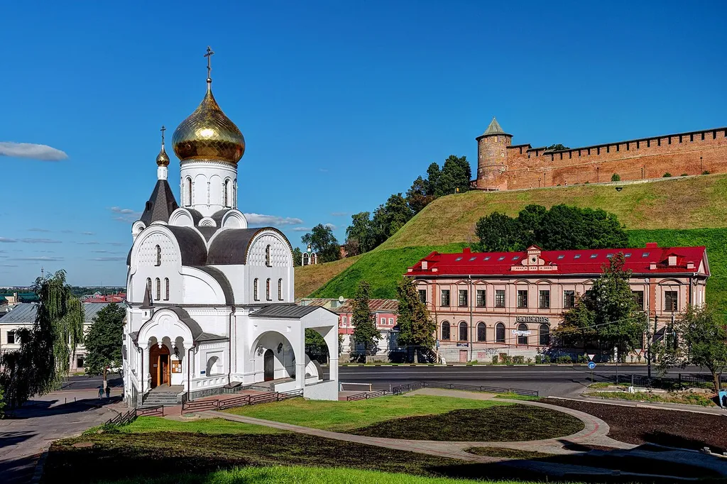 Nizhny Novgorod. Church of Our Lady of Kazan
