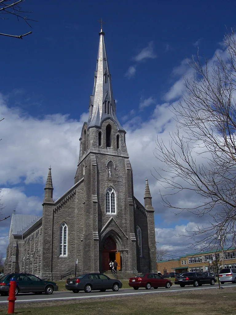Église Saint-Joachim de Pointe-Claire, à Pointe-Claire sur l'île de Montréal (Québec)