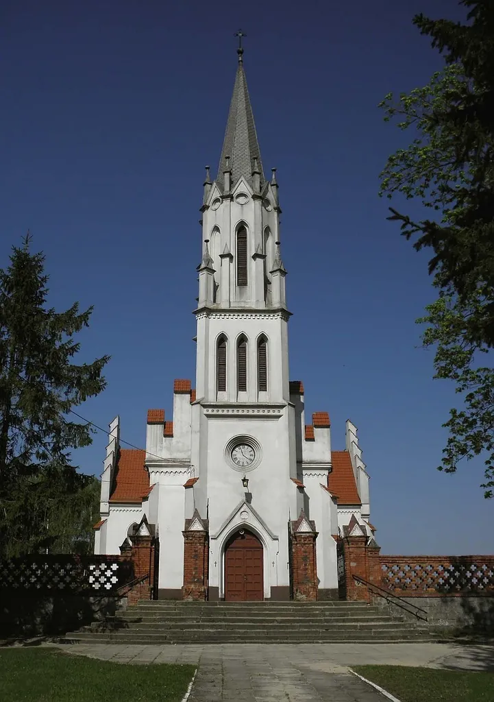 Zabytkowy kościół św.Wawrzyńca.