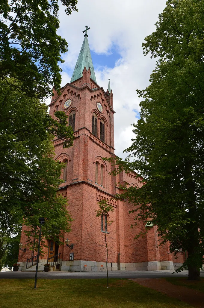 Uudenkaupungin uusi kirkko elokuussa 2019