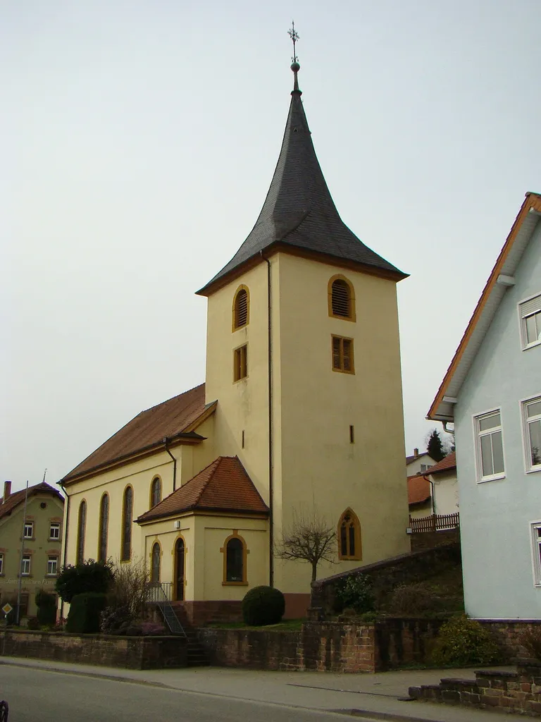 Evangelische Kirche in Wiesenbach / Baden