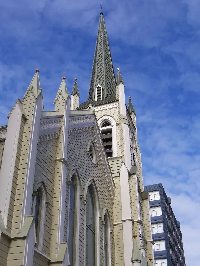 St Peter's Church in Wellington is registered by the New Zealand Historic Places Trust as a Category I structure, with registration number 229.