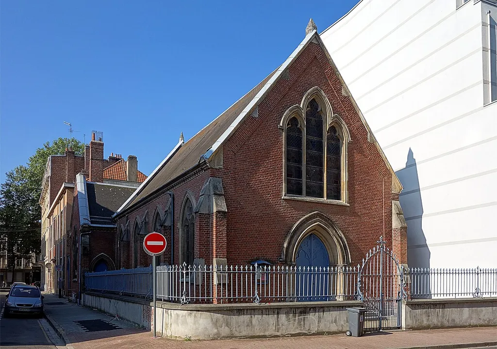 L'église anglicane de Lille.