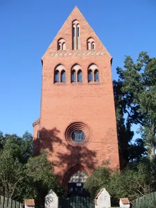 Lutheran church in Łekno